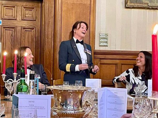 It was my privilege to lead the tributes to Sqn Ldr Sherry McBain ARRC PMRAFNS, who we dined out of Service, after 27 years, on Saturday evening. Over 100 people attended to show their admiration of Sherry, an exemplary nurse, an excellent leader, and the best of Friends.