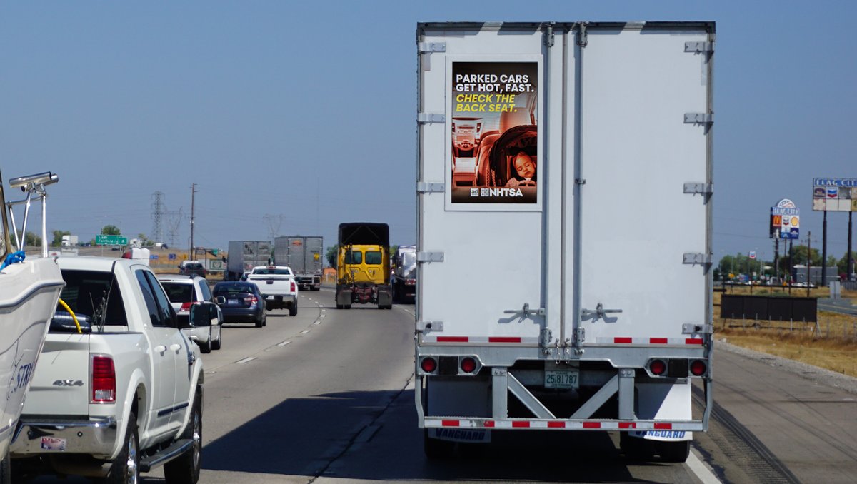 We're passionate about this campaign. As summer rolls around and the weather heats up, we want to remind drivers about the precious cargo in their backseats. What's better than reminding them while driving and on the road? #highwaysafety #RoadSafety 
<a href="/NHTSAgov/">nhtsagov</a> <a href="/AdCouncil/">Ad Council</a>