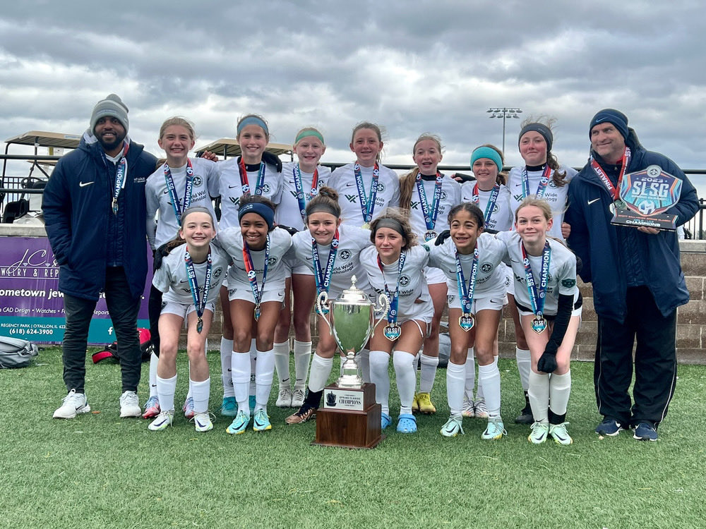 SLSGtournaments's tweet photo. Congrats to these amazing ⁦@SLSGILSoccer⁩ ⁦@SLSGsoccer⁩ Champions this weekend at the Spring Classic. 🏆 🥇 💪🏼 ⚽️ https://t.co/viCTwMeryD