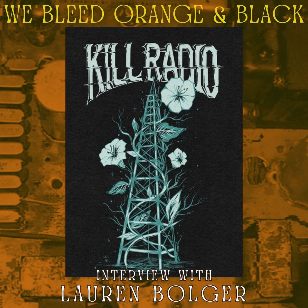 sixdemonpodcast's tweet photo. # 28 – Interview with Lauren Bolger @renBolger
(link in bio)
We chat about karaoke, killer memos, drumming, her novel KILL RADIO, The Mad Gasser of Mattoon, and Whoppers candy.
#Horror #KillRadio #writing #horrorbooks #webobpodcast #webleedorangeandblackpodcast @MalarkeyBooks https://t.co/ueLqsYyZ71