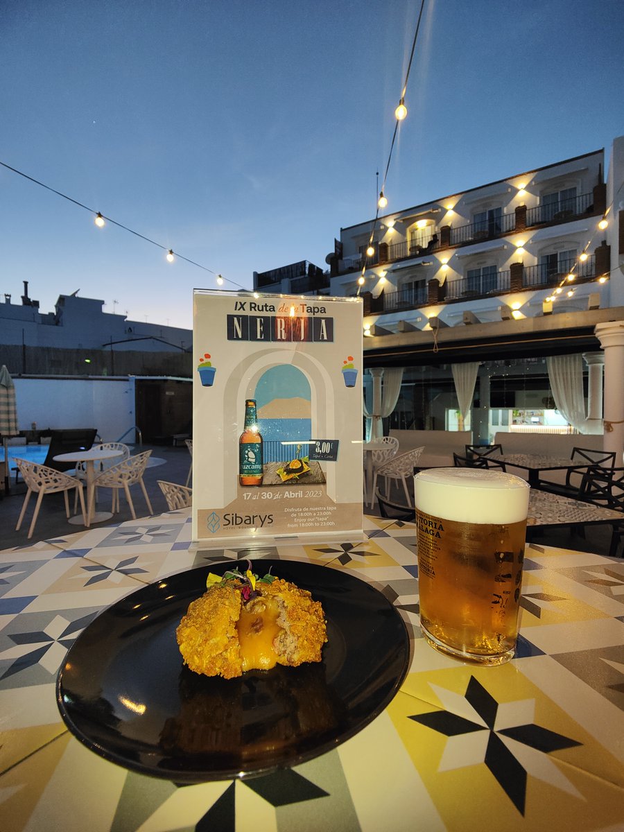 hotelsibarys's tweet photo. Estamos en marcha en la @rutadelatapanerja ¿Te vienes? Disfruta en @hotelsibarys de nuestra exclusiva hamburguesa Sibarys. No te dejará indiferente, te lo garantizamos.

#tapas #rutadelatapanerja #nerja #taparoute

Abiertos todos los días de 18:00h a 23:00h https://t.co/iTeq6mJfKY