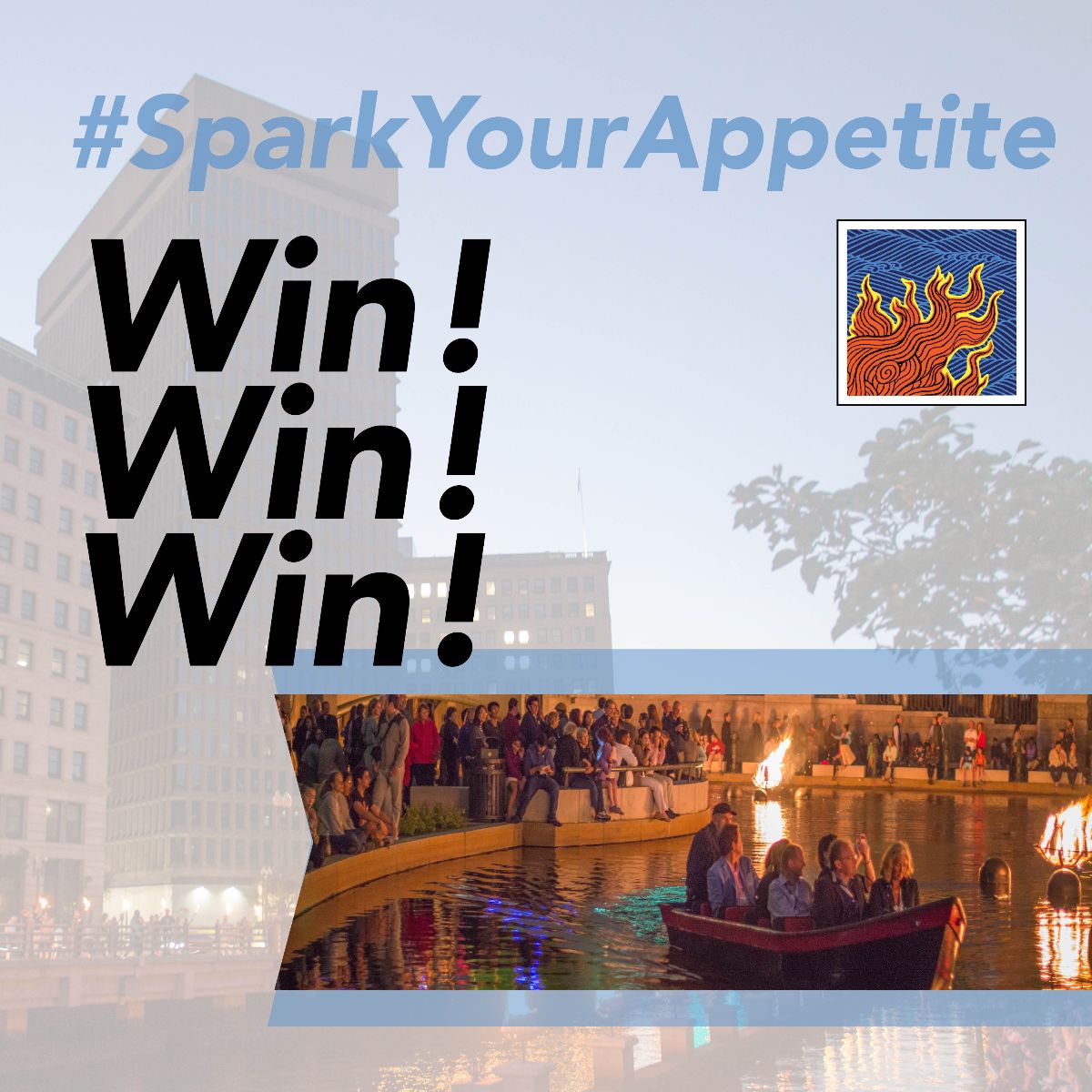 WaterFireProv's tweet photo. ✨ Dine Out in PVD & Boost WaterFire on April 19 + Gallery Night on April 20 + Root Down Yoga at the WFAC This Weekend - #WaterFireDay 2023 is only days ways! 📅 https://t.co/GUkHZU1TWv https://t.co/QUArQ3L3YW