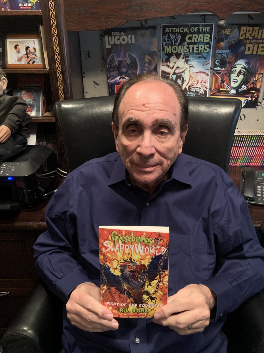 R.L. Stine tweet media