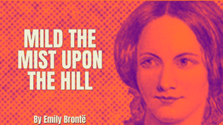 "Mild the mist upon the hill
 Telling not of storms tomorrow;
 No, the day has wept its fill,
 Spent its store of silent sorrow"
#emilybronte #mildthemist #poetryreading #poetrycommunity #poetrytwitter #poetrylovers #poetry 

youtu.be/elxNegzHC70