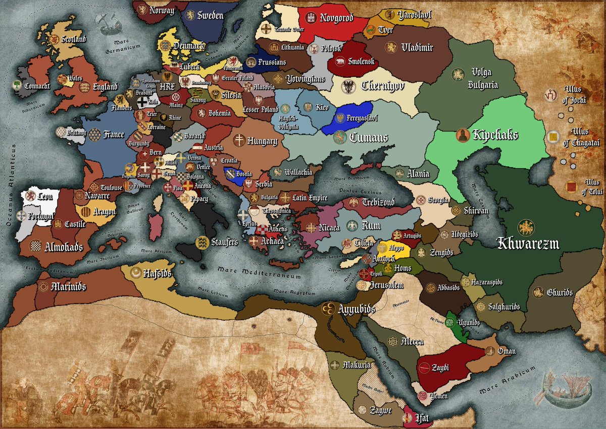 Medieval Kingdoms 1212 AD tweet media