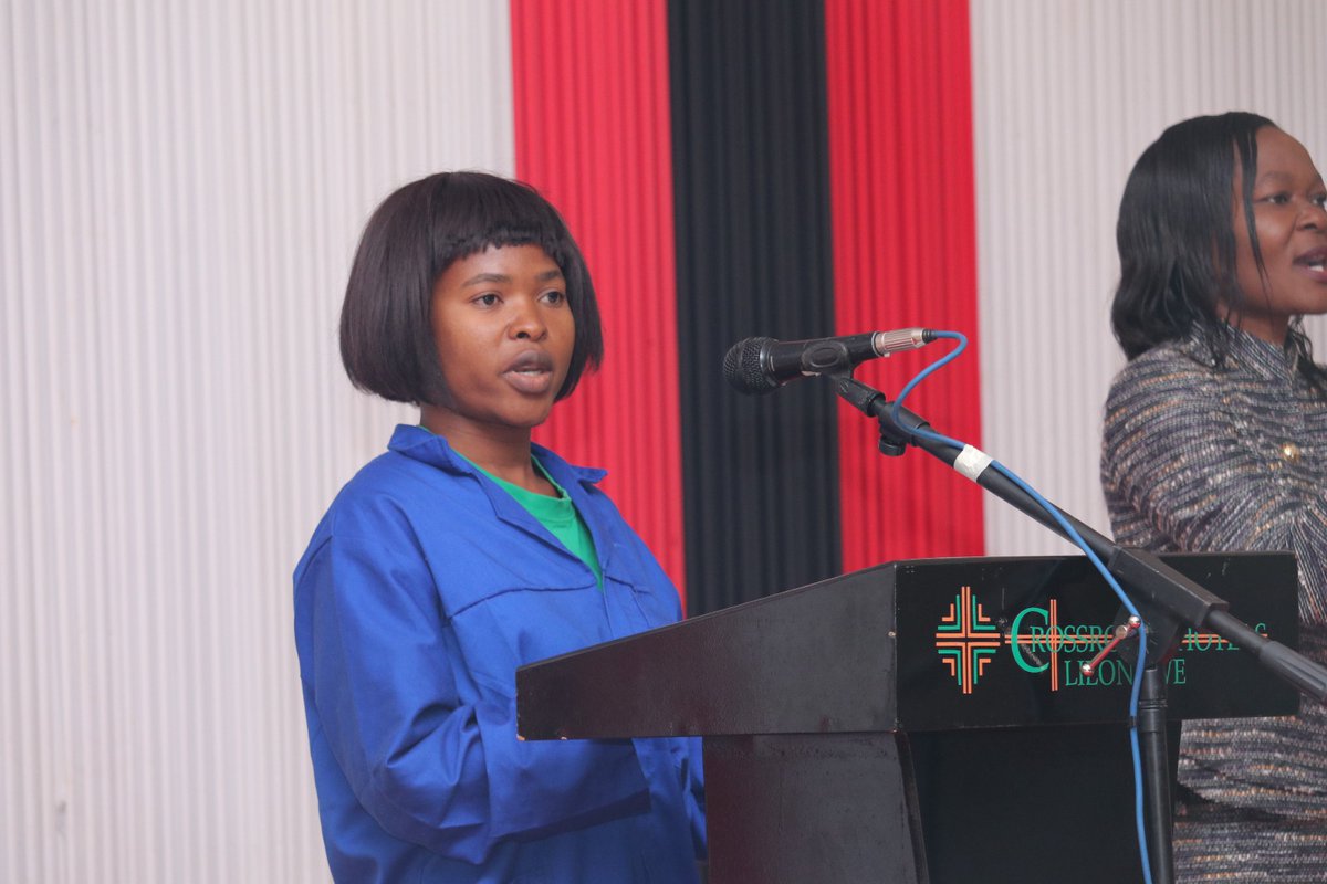 Today I officially launched the Amisili Pa Ulendo programme. Giving women wings that they too can do well in the fields that are perceived male dominated. To get there, a mindset change is needed for all of us to build positively and encourage young women artisans that Ndizotheka