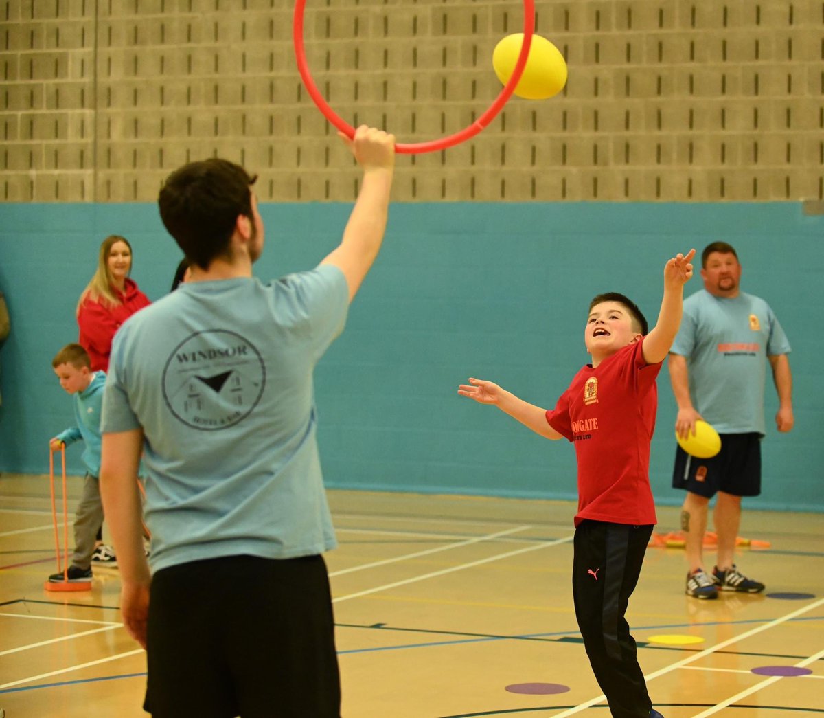 Another fabulous session this evening, we’ve definitely got some budding hookers in the group 🏉 🎯 wonderful to see the big smiles on their faces #teamdiversity #dragons #ALN