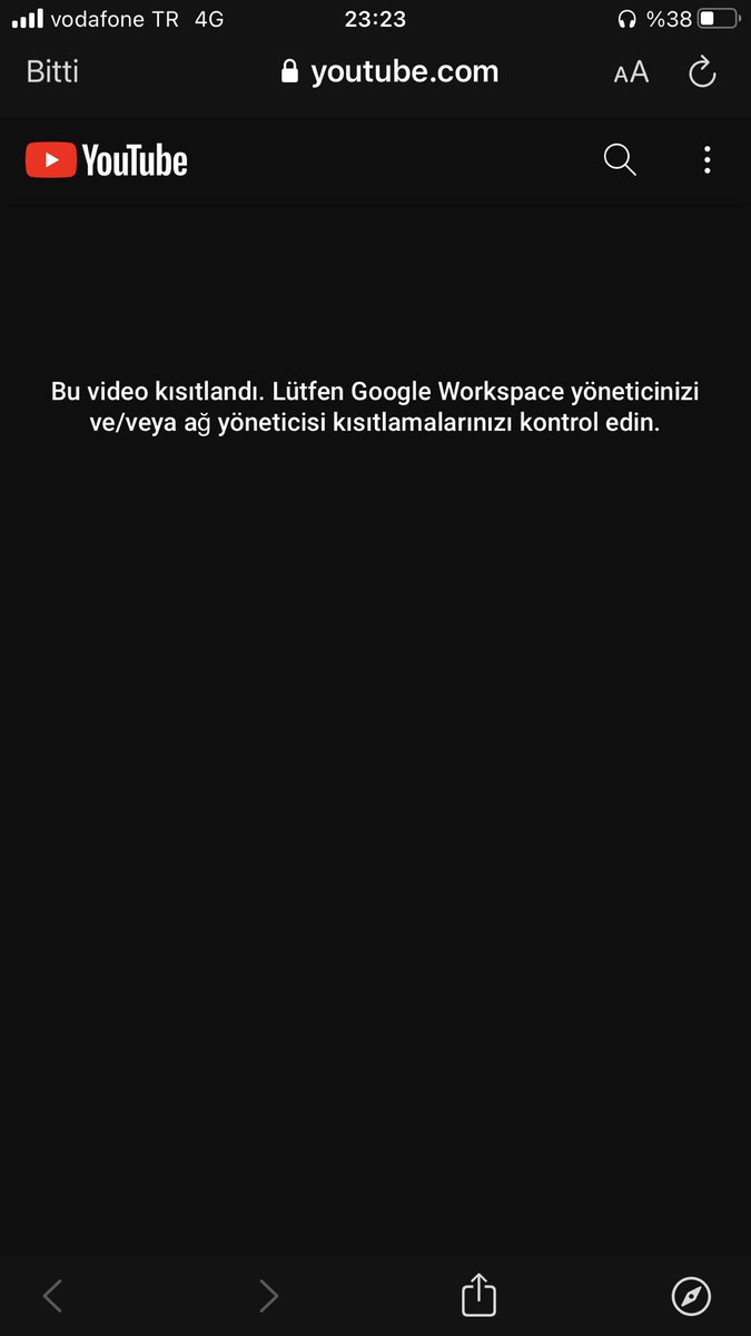SrknUtuk's tweet photo. @OguzhanUgur Böyle bir uyarı çıkıyor neden https://t.co/JEj22WI2Q6
