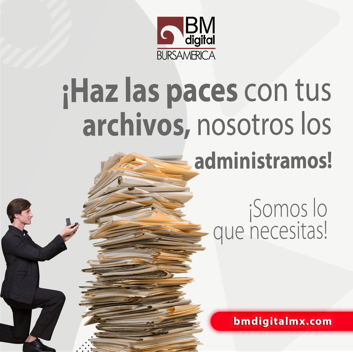 BMdigitalmx's tweet photo. ¡Que tu documentación y tú sean felices por siempre! 📁❤️ ¡Con nuestra gestión de documentos consíguelo!🗄️
Contáctanos: https://t.co/TcdsUSJrNW
#BMDigital #Bursamerica #GestionDocumental #Archivos #SolucionesEmpresariales #Soluciones360 #Documentos #Archivomuerto #Documento https://t.co/o2GTYo61jC