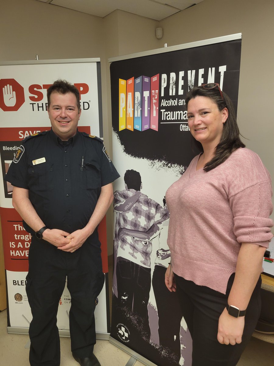This spring, the Ottawa Paramedic Service is partnering up with <a href="/OttawaTrauma/">Ottawa Regional Trauma Program</a> who hosts the #PARTY Program, educating teenagers on the #Fatal4: distracted driving, driving under the influence, speeding and not wearing seatbelts.