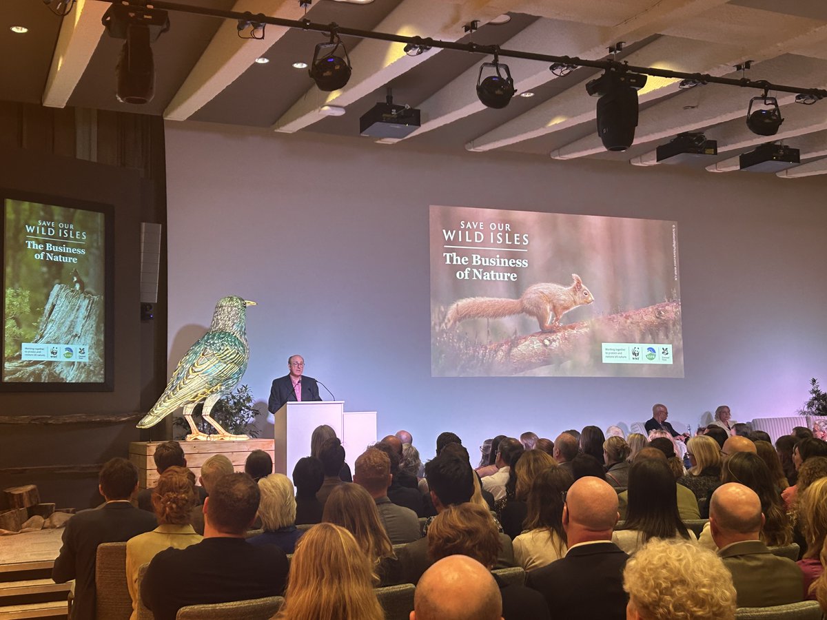 A pleasure for @ICAEW to host the launch of the #SaveOurWildIsles business films tonight. A fantastic initiative by @Natures_Voice, @wwf_uk and @nationaltrust. I highlighted the urgency of protecting and restoring our natural world and the leadership role that business must play.