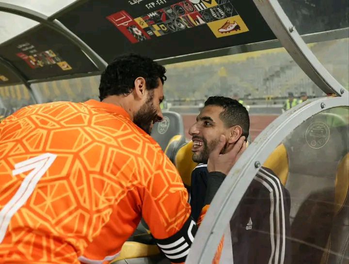 الشناوي مع مؤمن ذكريا ربنا يشفيه ويعافيه يا رب