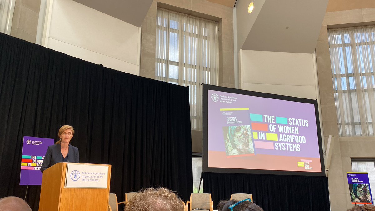 Breaking: @PowerUSAID just announced that USAID will work with Congress to double our funding to women across agricultural and food systems to $335 million, through @USAID’s new Generating Resilience and Opportunities for Women (GROW) commitment. #LetsGrowEquality