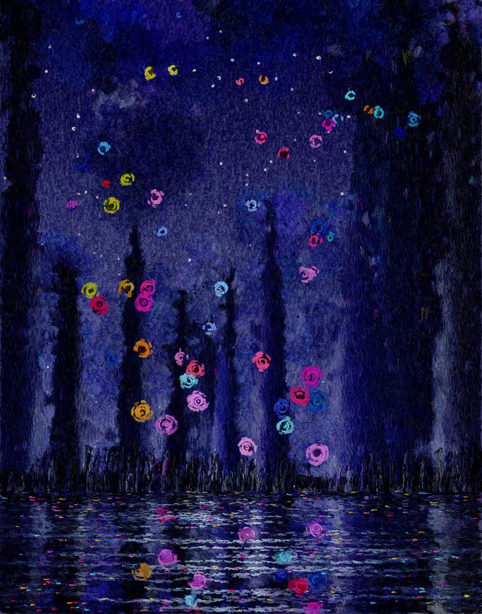 Thank you so much for reservation Matt.

I loved the experience of minting on <a href="/verse_works/">Verse</a>  with my tezos wallet.

I minted a very special one.
Lake Festival #200 by <a href="/nudoru/">Matt Perkins</a>