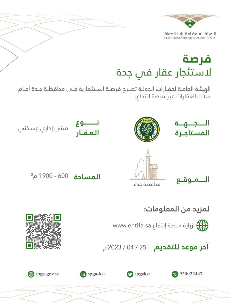 الهيئة العامة لعقارات الدولة tweet media
