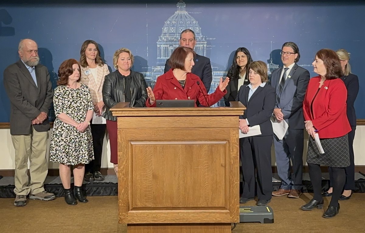 Thanks to <a href="/MNStateAuditor/">Minnesota State Auditor</a> for hosting us this morning. It was great to represent <a href="/MNcounties/">Minnesota Counties</a> to talk about how one-time funding showed what is possible when we invest. Counties provide excellent, efficient services leading to healthier communities!