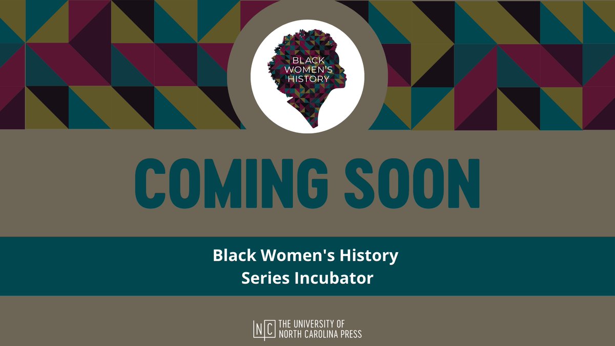 UNC Press (@unc_press) on Twitter photo 🚨Coming Soon🚨 We're excited to announce the #BWHseries incubator which will give selected applicants the opportunity to receive feedback on their work-in-progess from series editors <a href="/drashleyfarmer/">Ashley D. Farmer</a>, <a href="/TLeFlouria/">Talitha LeFlouria</a>, @DainaRameyBerry 👏🏿
Stay tuned for more info! 🚨Coming Soon🚨 We're excited to announce the #BWHseries incubator which will give selected applicants the opportunity to receive feedback on their work-in-progess from series editors <a href="/drashleyfarmer/">Ashley D. Farmer</a>, <a href="/TLeFlouria/">Talitha LeFlouria</a>, @DainaRameyBerry 👏🏿
Stay tuned for more info!