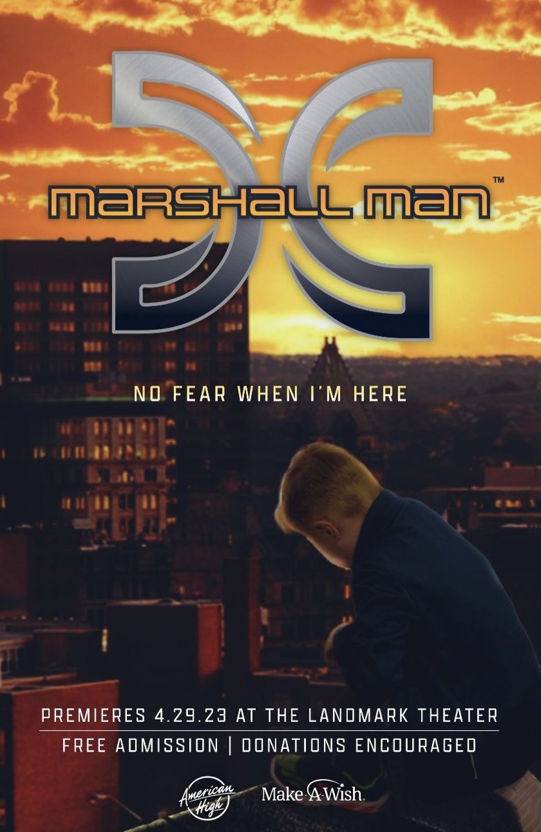 This super hero has inspired so many, including me. Marshall, a 3rd grader at S-E has written, directed and starred in his own movie. I can’t wait to see his Make-A-Wish dream come true! Thank you Make-A-Wish and American High.