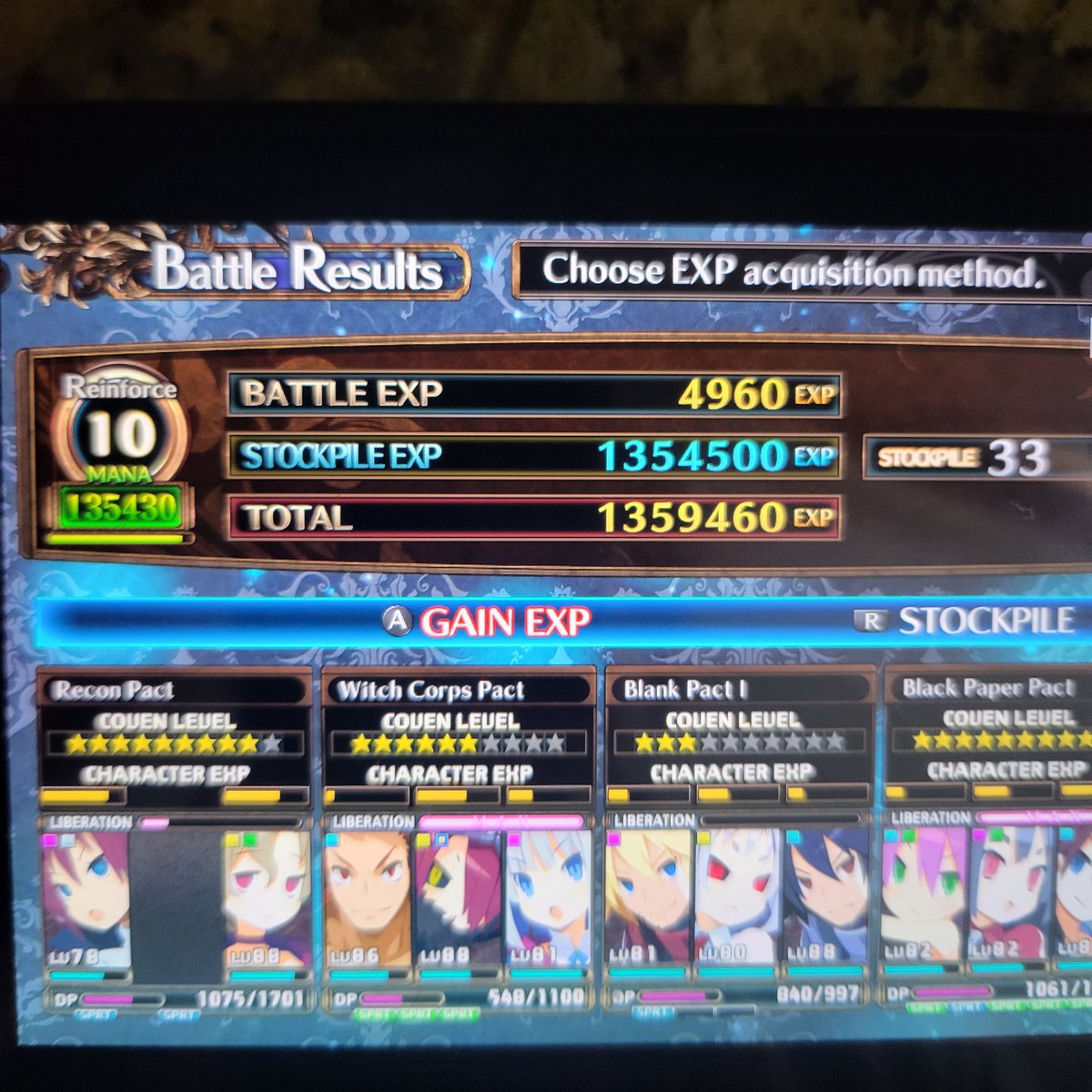 I love the smell of 1.3 million exp in the morning.

Smells like breakfast.