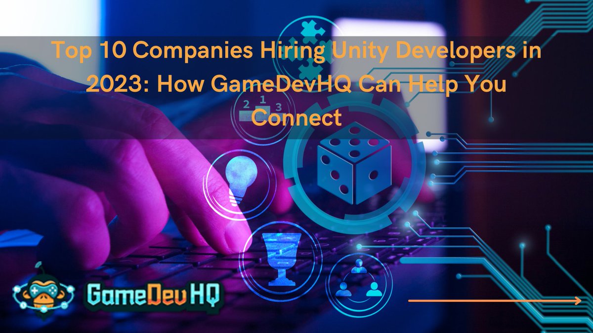 GameDevHQ's tweet image. Calling all aspiring game developers! Gain real-world experience and collaborate with industry professionals through our Professional Unity Developers Program. See how we can help you land your dream job in game development on our blog! blog.gamedevhq.com/hiring-unity-d…
#GameDevHQ