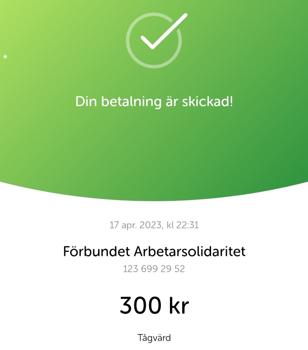 RussieRussie's tweet photo. Stöd lokförarnas strejkkassa genom att swisha till  123 699 2952 skriv 'Tågvärd' i meddelanderutan. https://t.co/7hpYH6sgiX