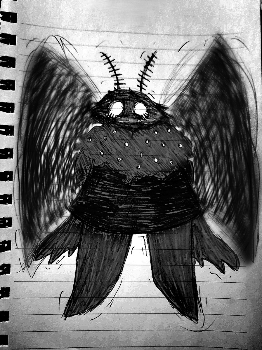 WDucko's tweet photo. Day 17 - Mothman (Design by @Towarshi_Rift)
#Mothman #MothmanMonday #tintn #ThereIsNoTournamentName https://t.co/KMLfotybKk