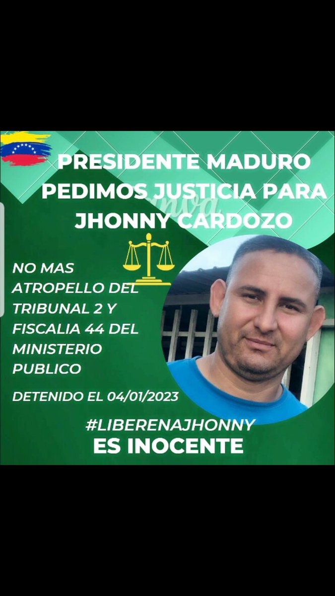 natgarmend's tweet photo. @dr.danielramirezherrera 
@barbaracesarsiero @jorgerpsuv_ 
@fiscaldelpueblo @mpublicove @asamblea_ven @nuevasecretariaan @tsj.equidad @tsj_venezuela @tsjgladysgutierrez @gladys.requena @nicolasmaduro  @maduroguerra @florescilia @somosnoticiascol @noticiaaldia @TarekWiliamSaab https://t.co/jLLHnMvVz2