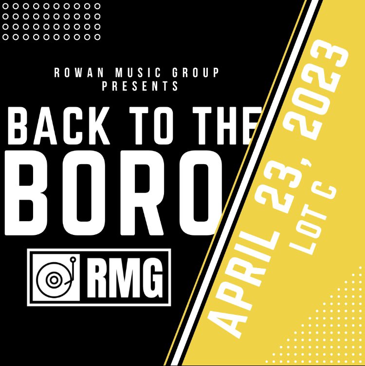 Come out to RMGs “Back to the Boro” event! Don’t miss out on some great music and festivities 🟤🟡
_____________________________________________
Location: Rowan Campus Lot C, next to the football stadium 🏈🏈🏈
_____________________________________________
#rmg #rmg2023