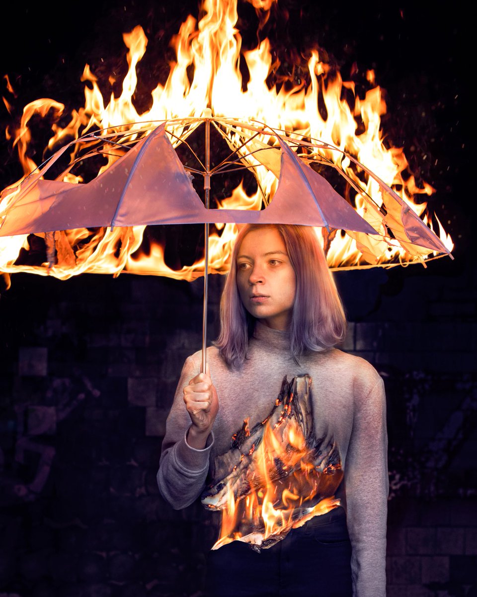 A legendary piece in the collection By the talented <a href="/ellinaraincorn/">ellina | nft tallinn</a> BURNOUT 🔥☂️ Whoop 🙌 Whoop 🙌 #NFTS🦁