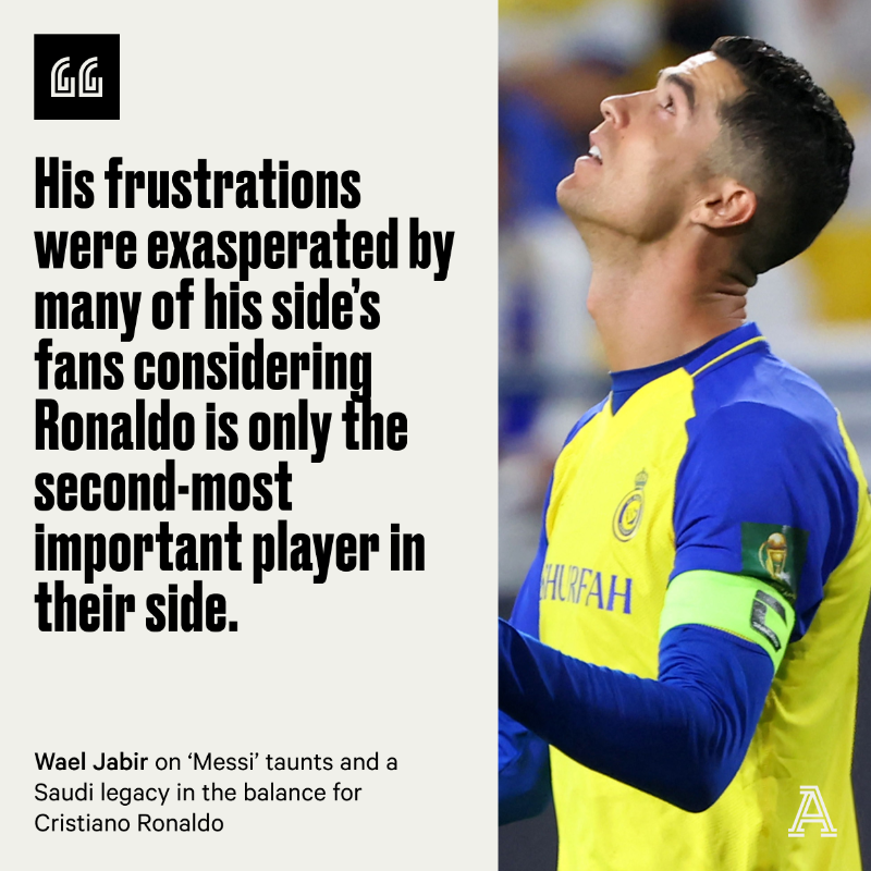 The Athletic | Football on Twitter: "Cristiano Ronaldo's first season with Al Nassr hangs in the balance. @waeljabir on what's been happening: □ Sacked coach □ Second in the table with crucial