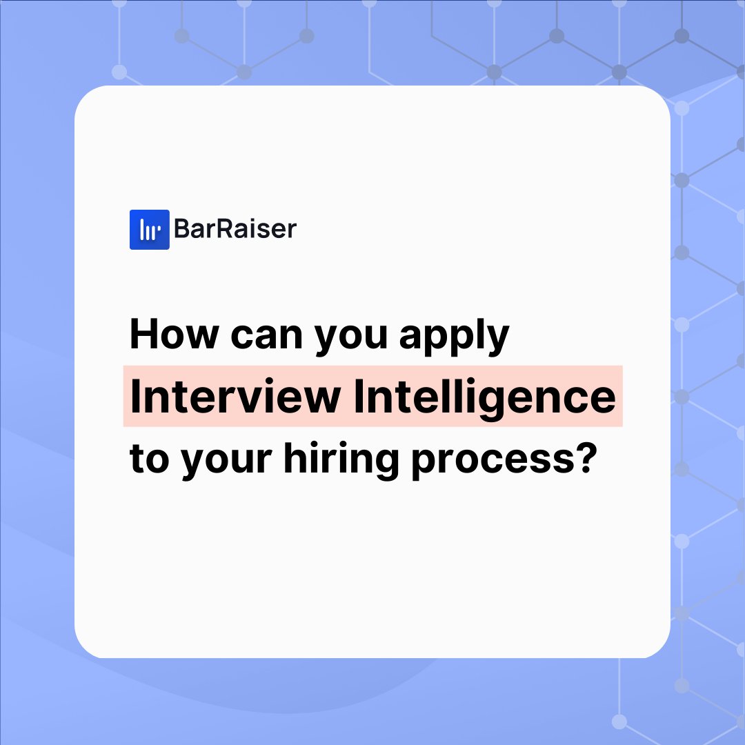 raiser_bar's tweet image. Want to make smarter hiring decisions? Discover the art of strategic questioning and assessment techniques that go beyond surface-level answers to truly uncover a candidate&apos;s skills and cultural fit. 
#interviewintelligence #hiringprocess