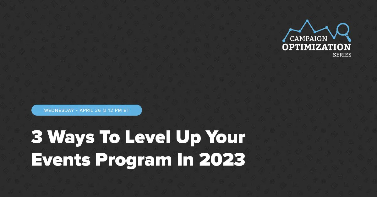 DG_Report's tweet photo. Join @Drift at this year’s #COS23 for “3 Ways To Level Up Your Events Program In 2023”: https://t.co/8NiHkphBUi https://t.co/oQUfpgc590