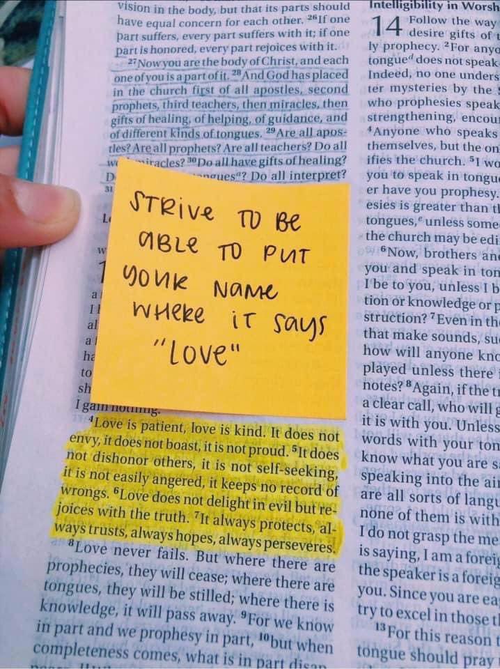 This is a goal I strive for.