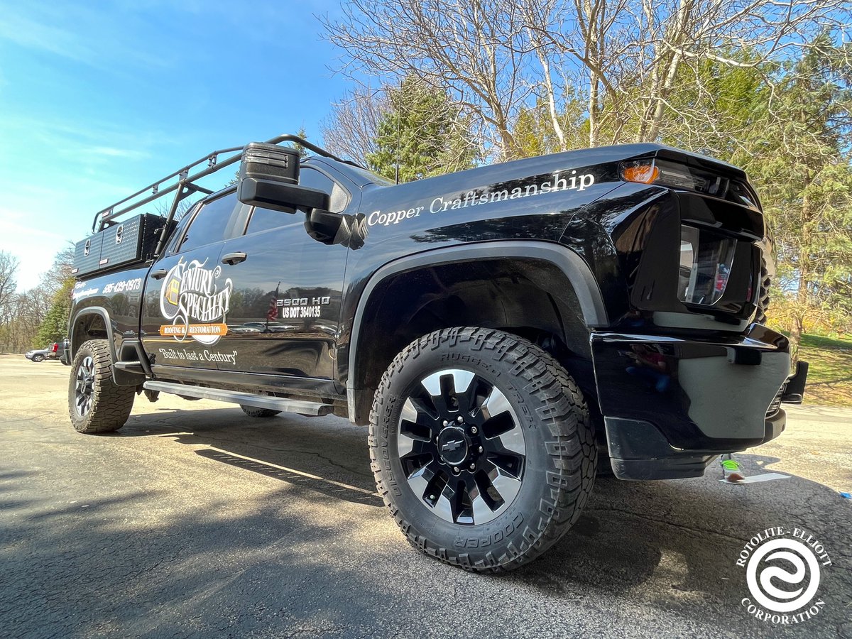 RotoliteElliott's tweet photo. Check out these awesome vehicle stickers we did for Century Specialty Roofing &amp; Restoration, LLC.!

These high visibility and extremely durable long lasting stickers will bring all eyes on you and your business!
.
.
.
#ROC #Vehicle https://t.co/WMmWNhcFJA