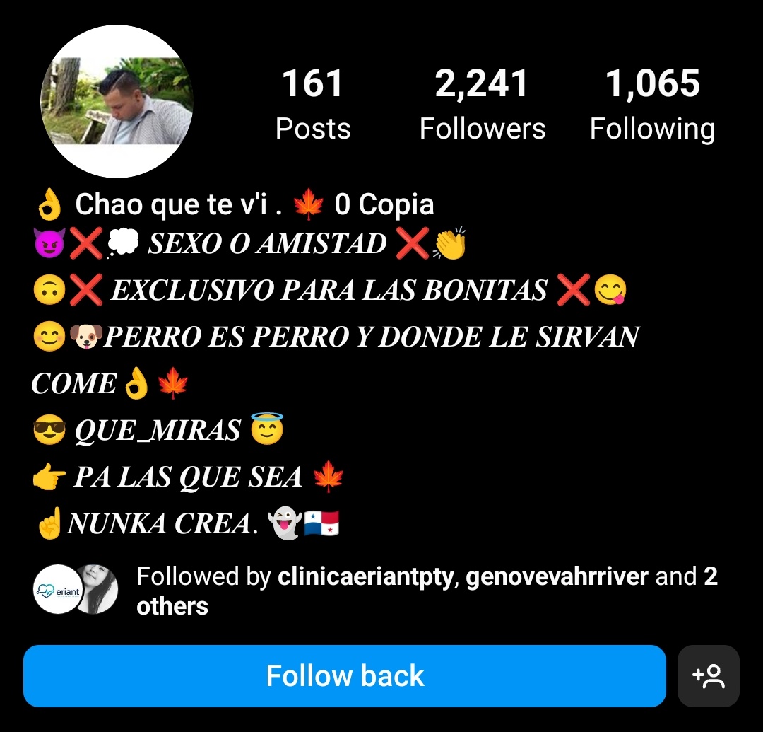 yuripittim's tweet photo. 🤮🤢 Qué piensa alguien que se hace un perfil así https://t.co/oBXiErnPLt