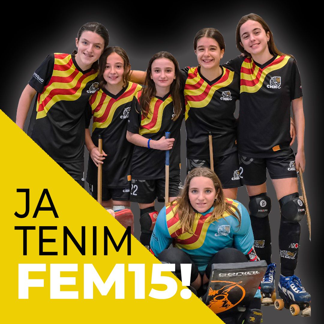 Contents de poder tirar endavant el primer Fem 15 del Club Hoquei Molins temporada 2023-24!
Oberts a noves incorporacions!
Endavant noies!

#hoqueifemeni #fem15 #femeni #hoquei #okpatins #temporada20232024 #hoqueipatins #hoqueiformatiu #hoqueipertothom #esportmolins #esportcatalà