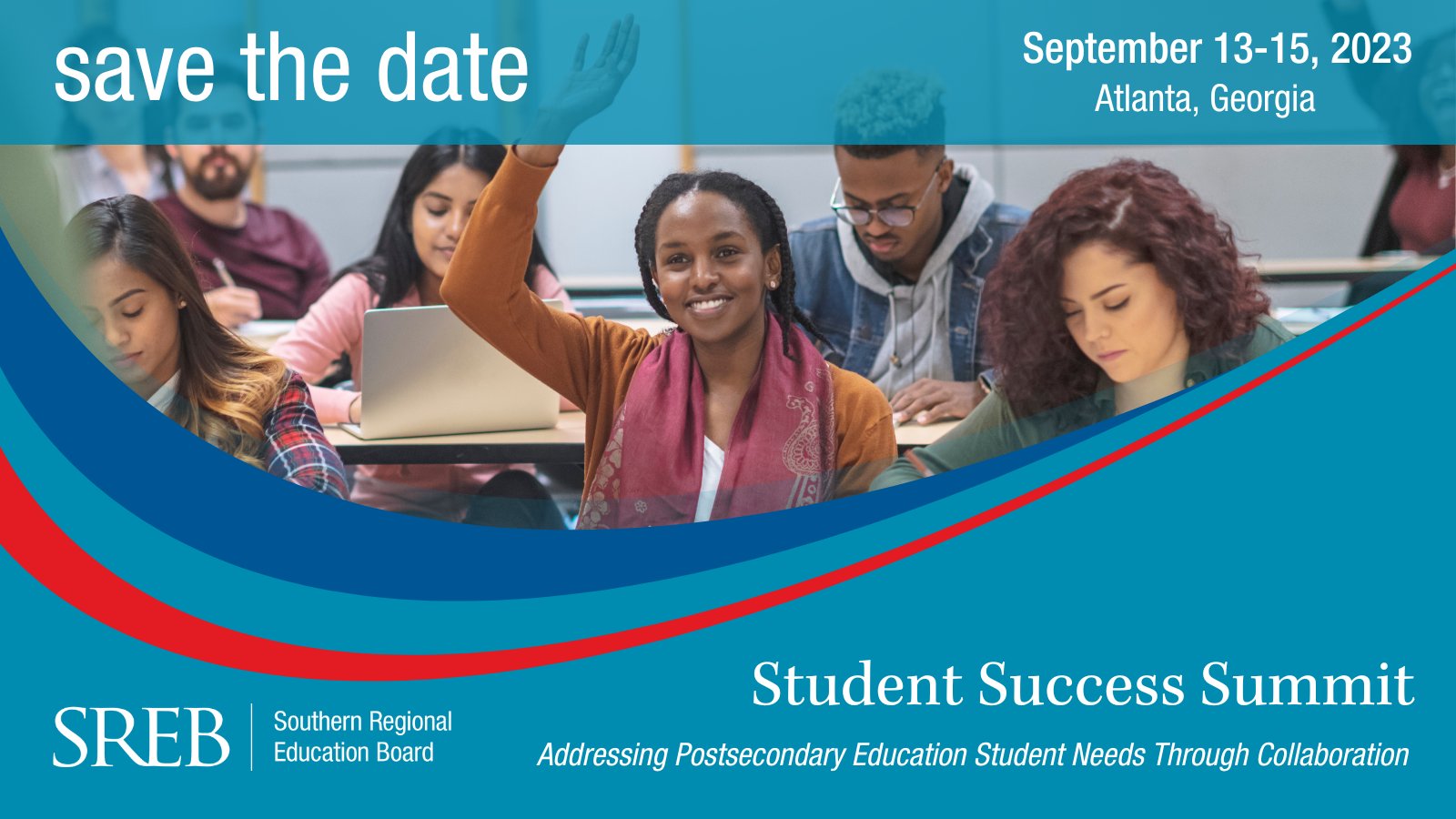 SREB on Twitter "> Save the Date SREB Student Success Summit coming