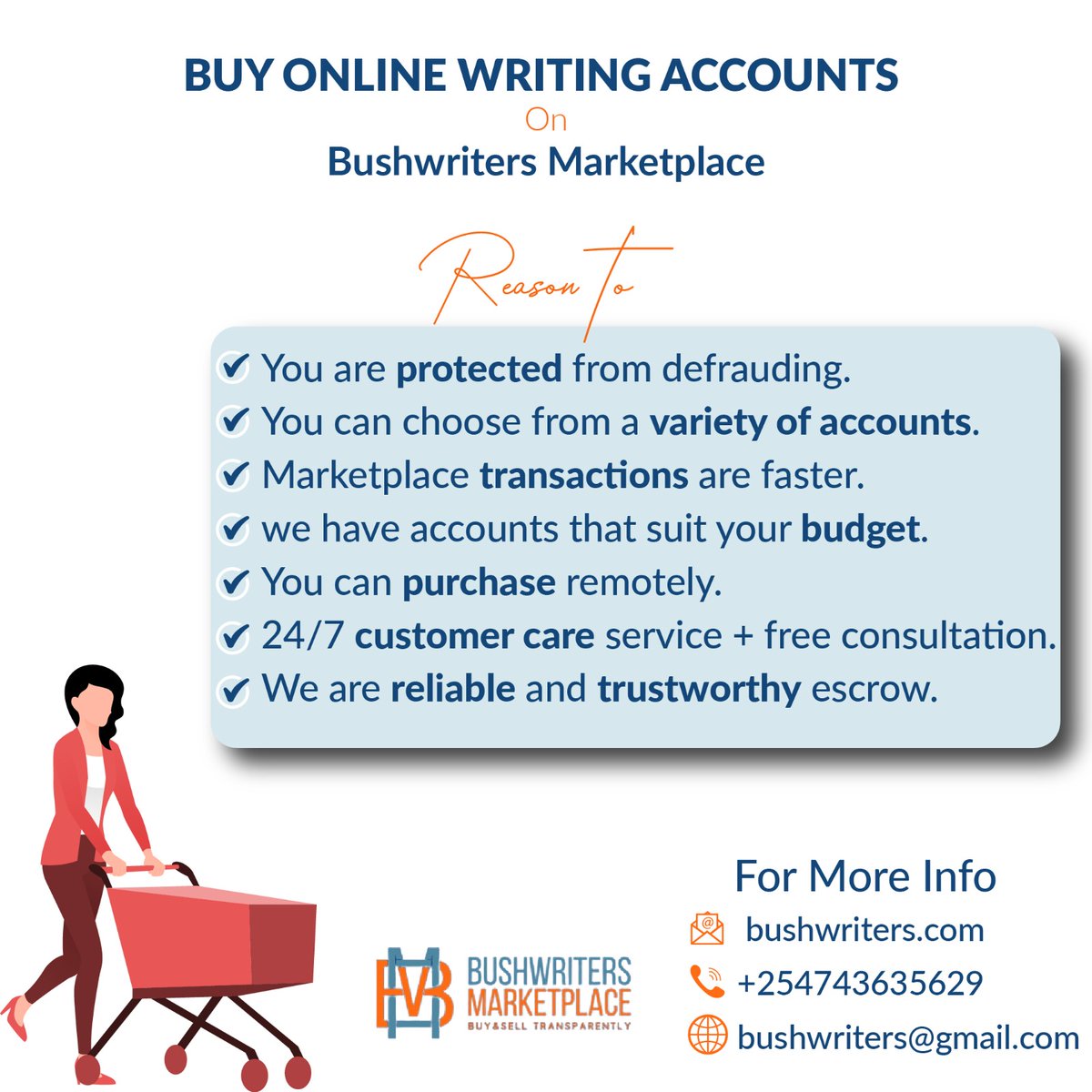 You can now online writing accounts on bushwriters.com transparently at the comfort of your office 
#BLACKPINKatCoachella #onlinewriting #OnlineWritingJobs
#OnlineSafety #bushwritersM