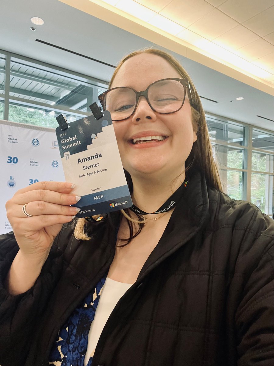 Checked in and ready 💖💖 

#MVPbuzz #MVPSummit