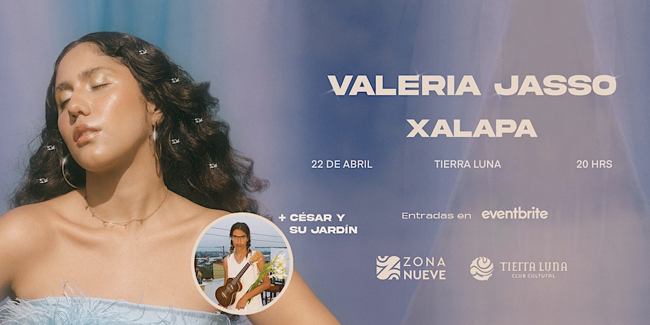 toronegrop's tweet photo. ¡Este sábado, @valeriajassomx llega por 1a. ocasión a Xalapa y estará acompañada por César y su Jardín 🍃🌿!

La cita es en @TierraLuna_, 20 H. Aplica nuestro codigo "𝗧𝗼𝗿𝗼𝗡𝗲𝗴𝗿𝗼𝟭𝟬" y consigue tus boletos a un precio especial, vía @eventbrite. https://t.co/n3sJcRhOh3