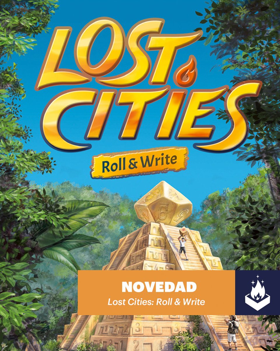 DevirAmericas's tweet image. Es probable que ya conozcas la versión clásica de #LostCities. Esta nueva versión de "lanzar y escribir" fue diseñada por el mismo autor, Reiner Knizia, y te traemos una excelente noticia: ¡Se puede jugar de hasta 5 jugadores! 💙 Más información ➡️ bit.ly/NovedadesJdMAb…
