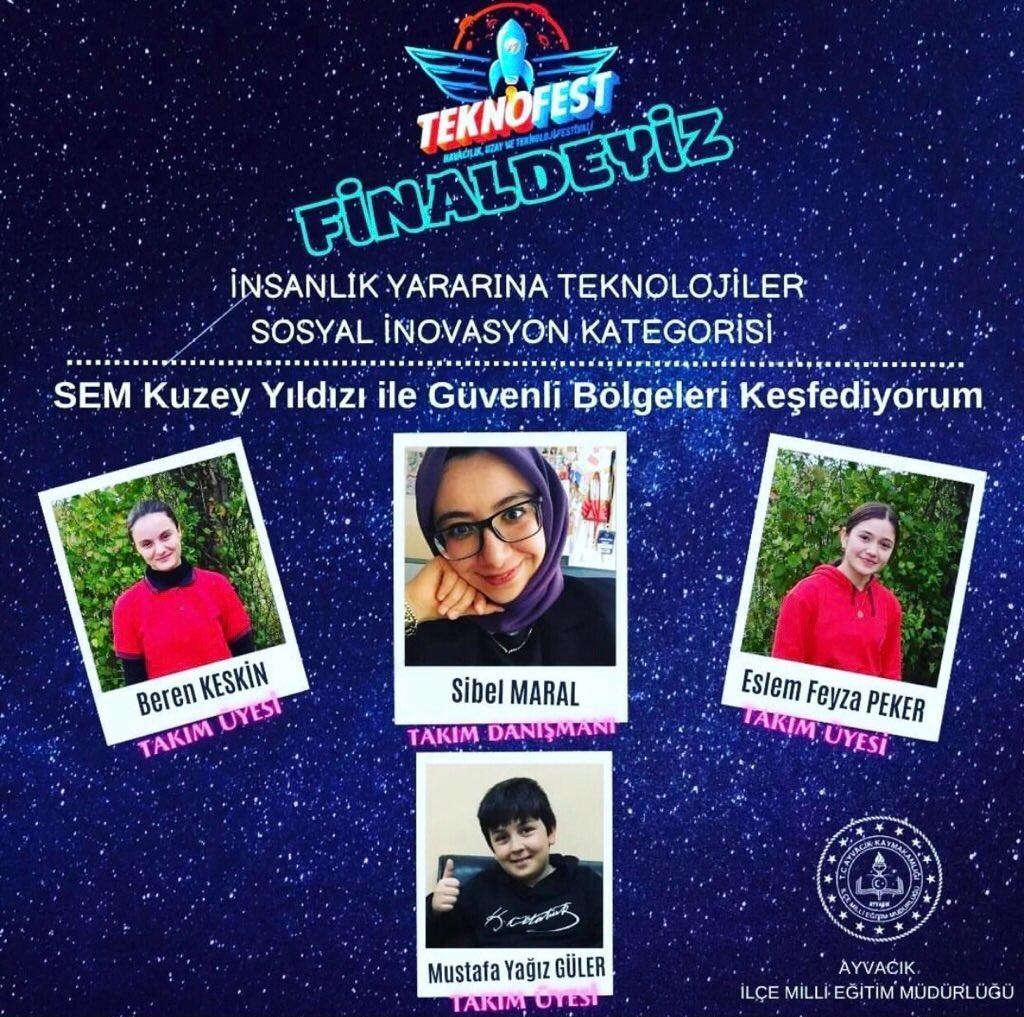 dogm_arge's tweet photo. Dünyanın en büyük teknoloji festivali #TEKNOFEST için geri sayım başladı🚀

İmam hatip okullarımızdan farklı alanlarda 
gurur verici sonuçlar gelmeye devam ediyor 

Emek veren öğretmen ve öğrencilerimizi tebrik ederiz

#dogmteknofest
#TEKNOFEST2023 

@ugur_tecir
@mehmetnezirg https://t.co/9LCbrZd2wv