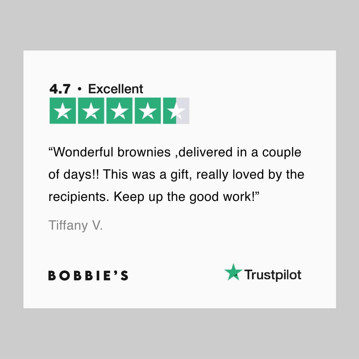 😍😍😍✅✅✅ #bobbiesbrownies