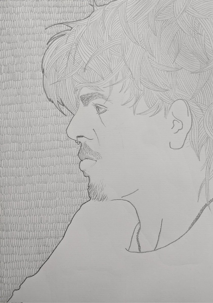 Alasdair Gray inspired drawings of my boys #drawing #sketchbook #portrait #alasdairgray