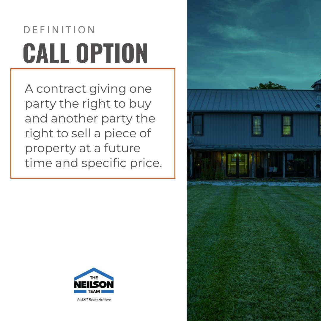 AIORealEstate's tweet photo. Did you know this real estate term already?🧐
#TheNeilsonTeam #EXITRealtyAchieve #UnitedMortgage #AllinOneRealEstate https://t.co/Op8QvcfWHI