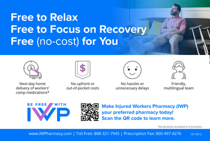 IWPharmacy's tweet photo. Being generic doesn't work for us. The maze of retail pharmacy isn’t the best option for injured workers. Set them free with IWP. #specialtypharmacy #findyourfreedom #IWPharmacy #easy123 #homedelivery https://t.co/HPQrwdupyV