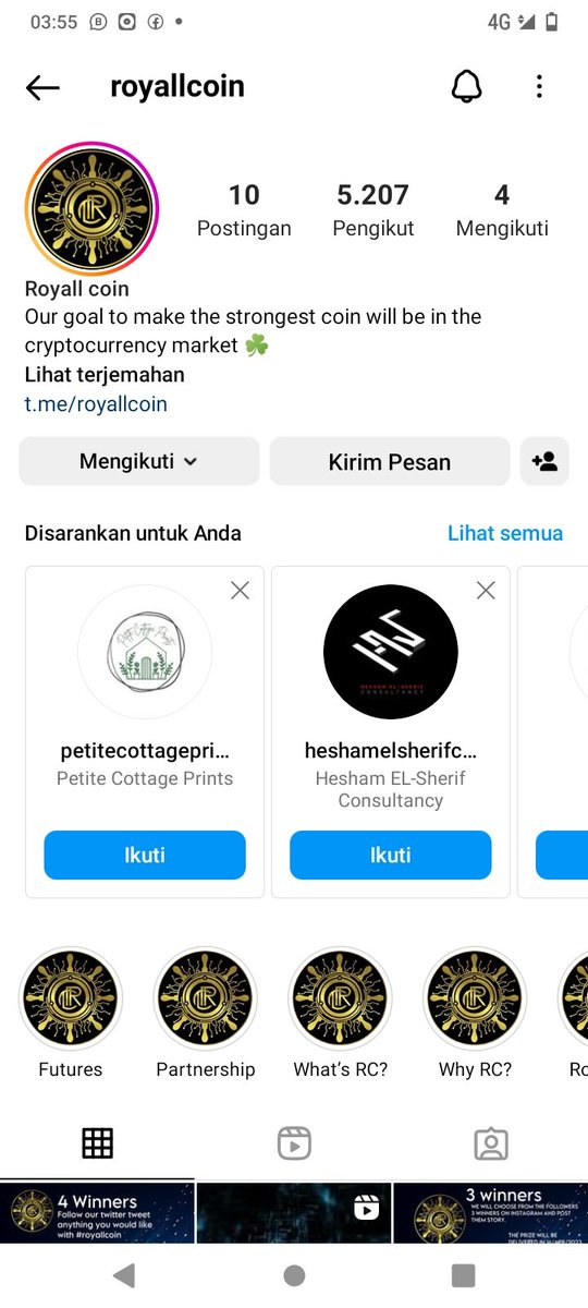 agni_ragil's tweet photo. @TheWignus @royallcoin Done #Royallcoin https://t.co/UbVElyBUp4