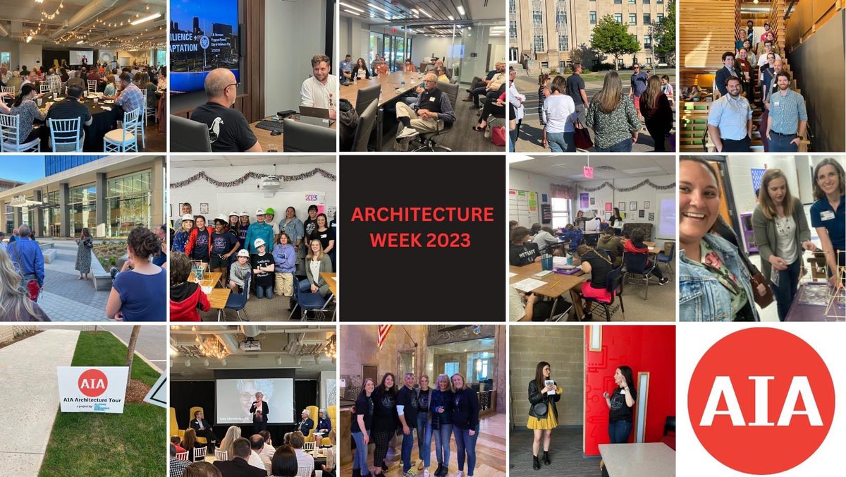 AIACOC's tweet photo. Thanks to everyone who participated in and supported #archweek23 last week! #CelebrateArchitecture https://t.co/qJ2RzLgrHR