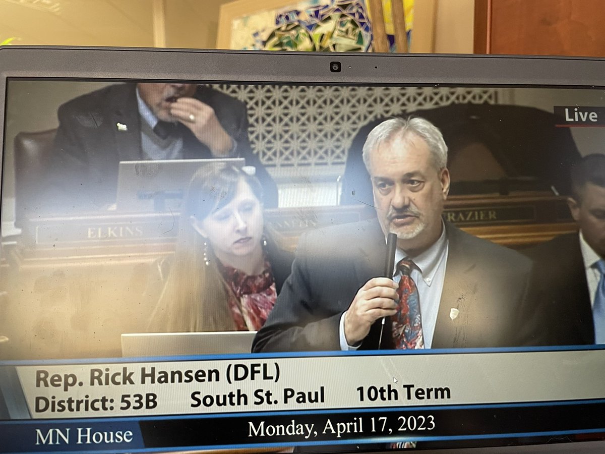 So grateful to <a href="/reprickhansen/">Rep. Rick Hansen</a> 🌳🌳 for his persistence and tenacity in solving problems