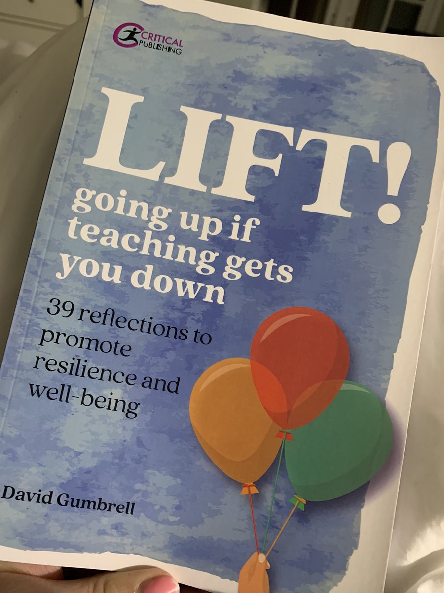 My 3 “take aways” from this recent read @Auribins 1. Regulate your speed - aim for consistency, not working flat out to halting to nothing. 2.Short term spins will propel you onto better things. 3. A cuppa with the right person can work wonders ☕️